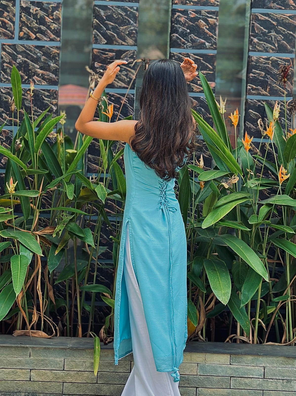 Sky Blue Kurti